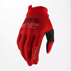 100% iTrack MX Handschuhe Rot