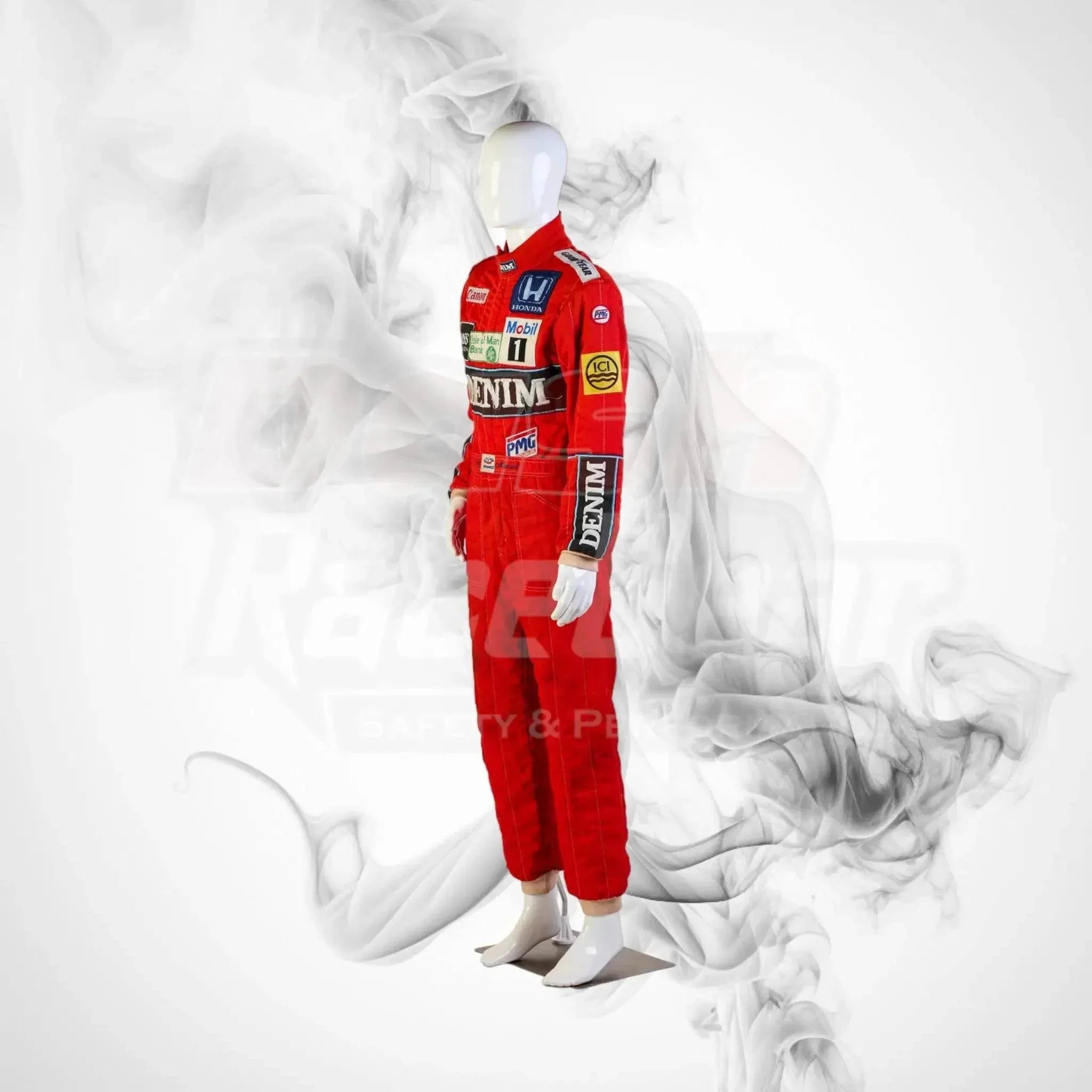 1986 Canon Williams Stand 21 Formula 1 NIGEL MANSELL’S Race Suit