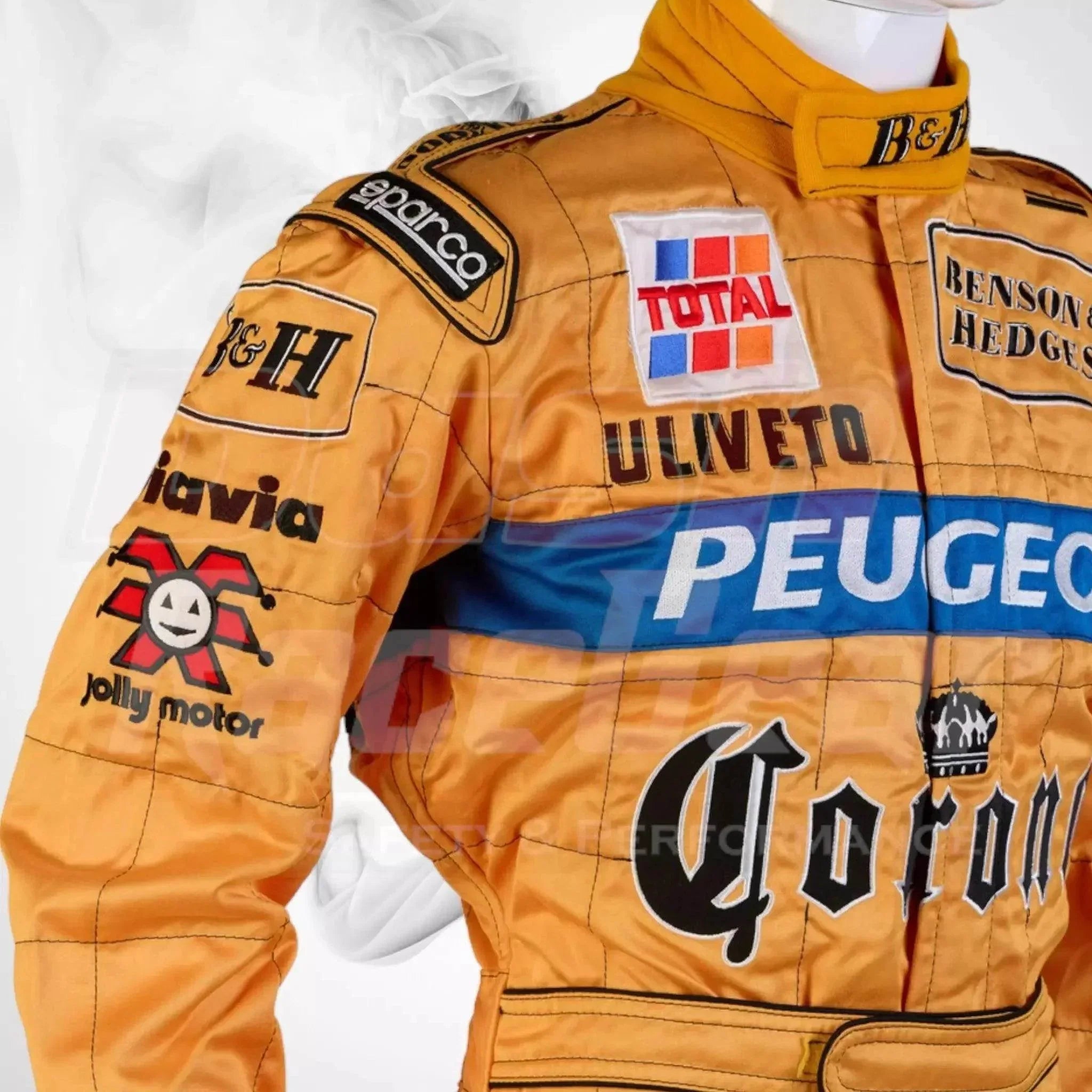 1996 Jordan Peugeot Benson & Hedges Sparco Formula 1 NIGEL MANSELL’S Race Suit