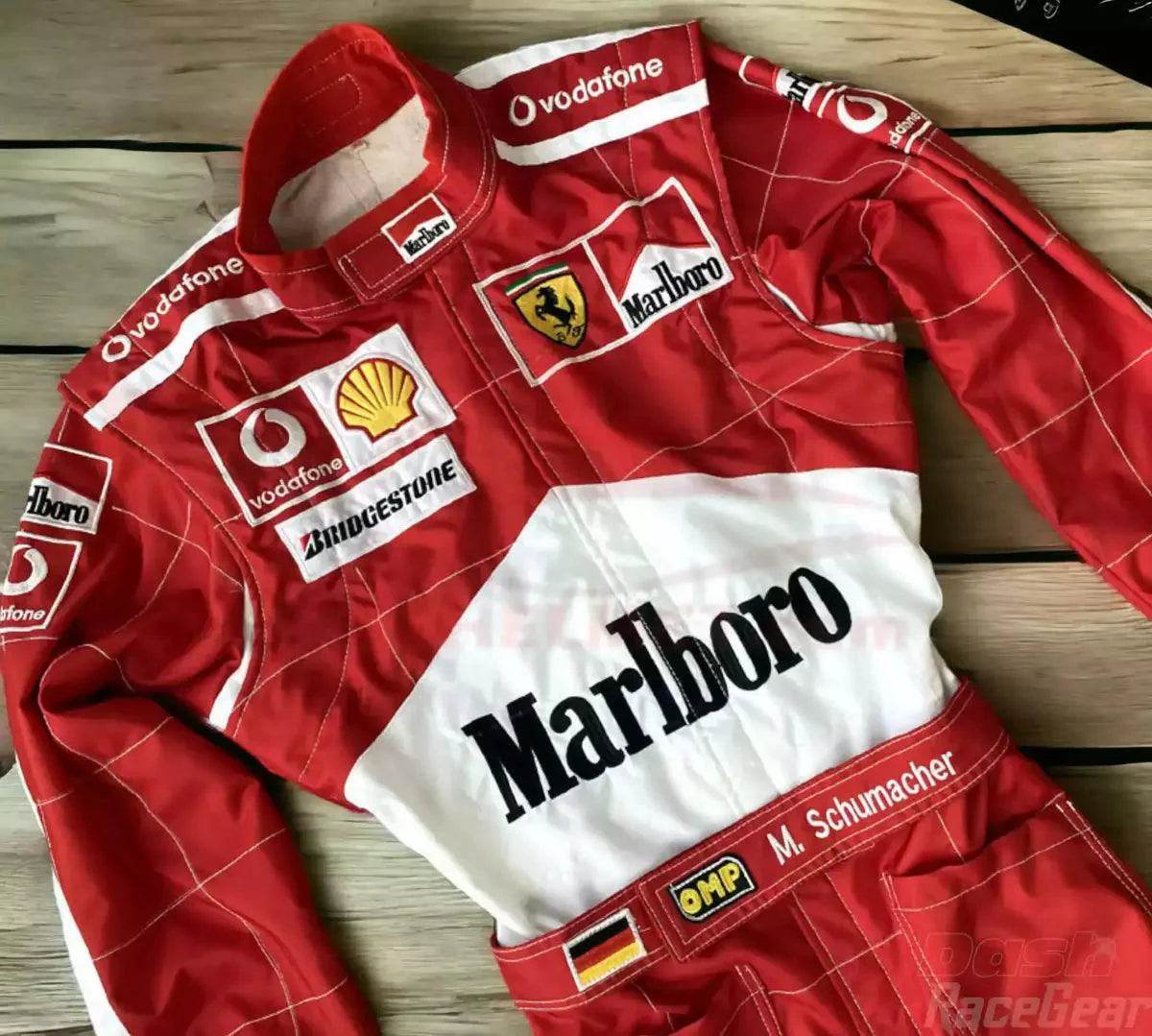 2006 Michael Schumacher Ferrari F1 Embroidered Racing suit