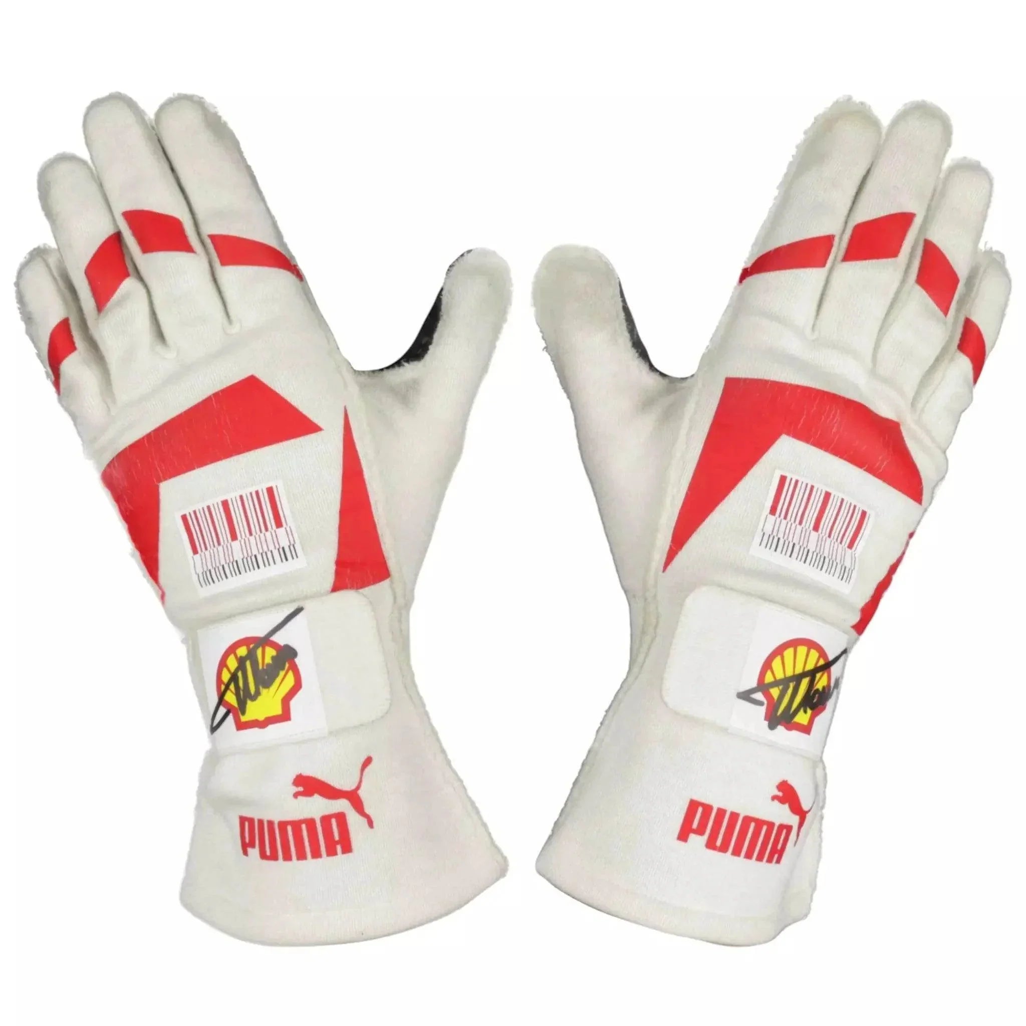 2010 Fernando Alonso F1 Race Gloves - Japanese GP