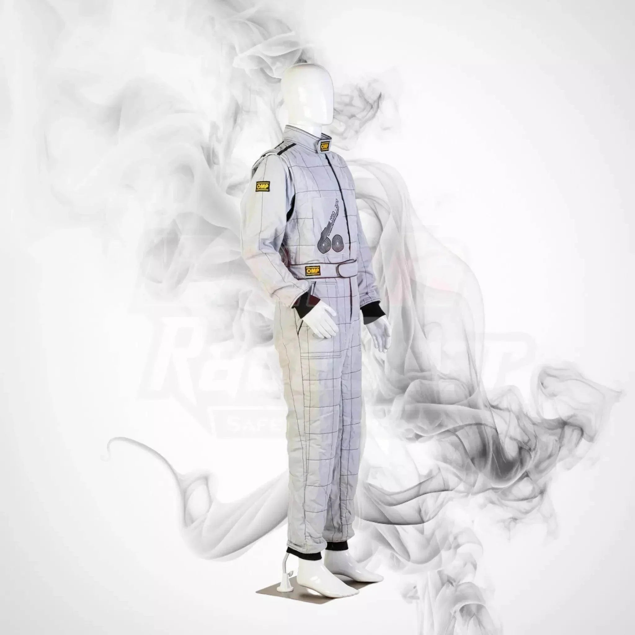 2010 Formula 1 50th Anniversary Bahrain Grand Prix Demonstration OMP NIGEL MANSELL’S Race Suit