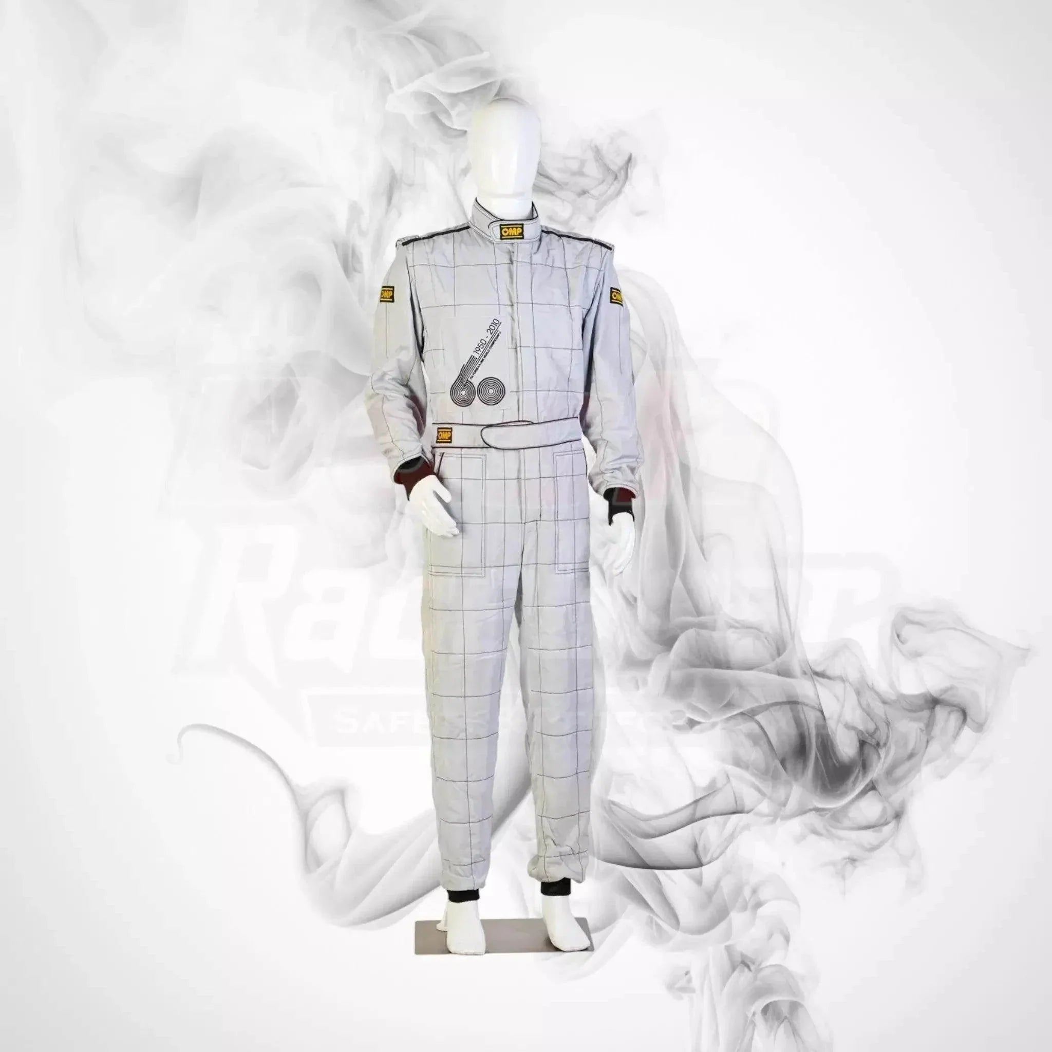 2010 Formula 1 50th Anniversary Bahrain Grand Prix Demonstration OMP NIGEL MANSELL’S Race Suit
