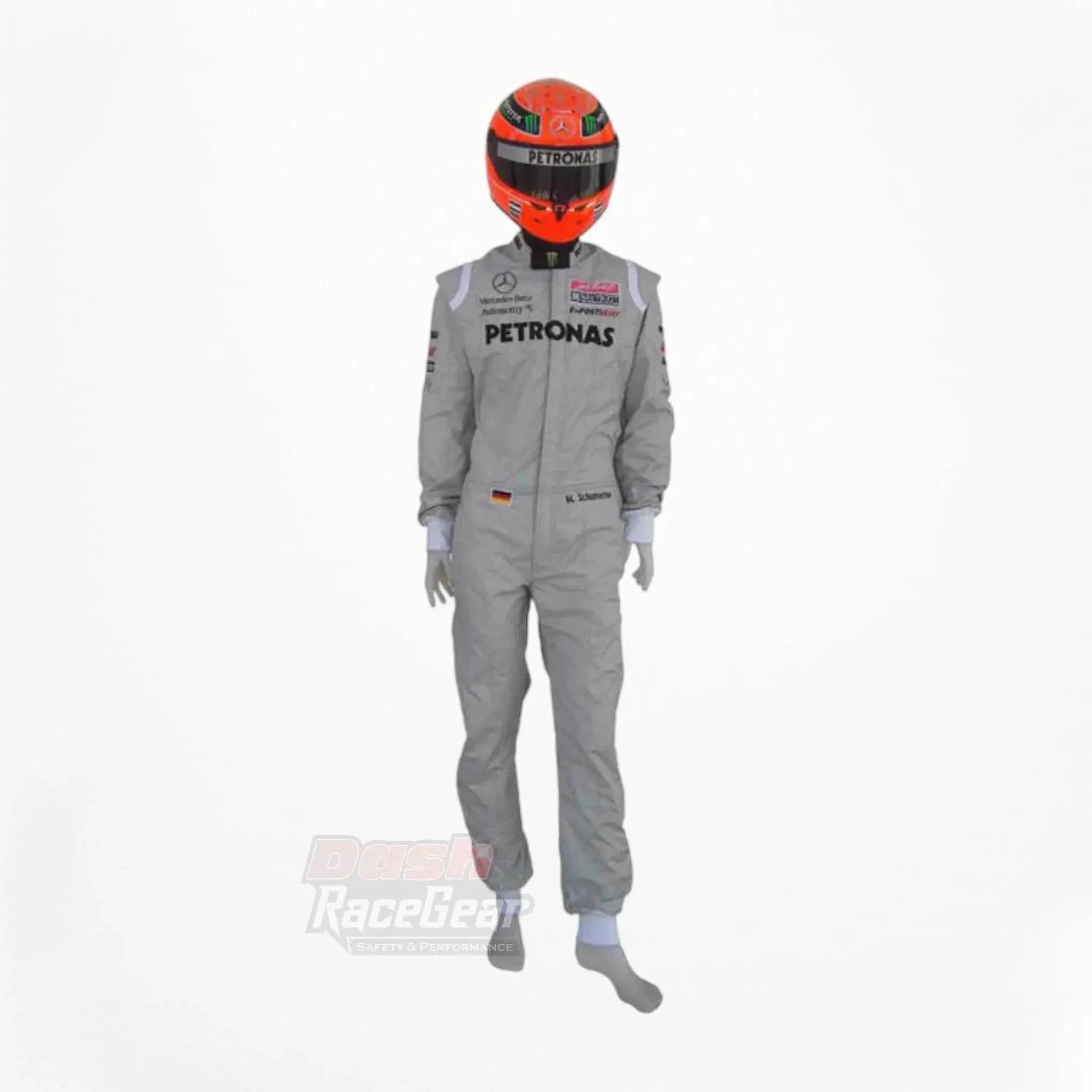 2011 Michael Schumacher Mercedes Benz F1 Embroidered Race Suit