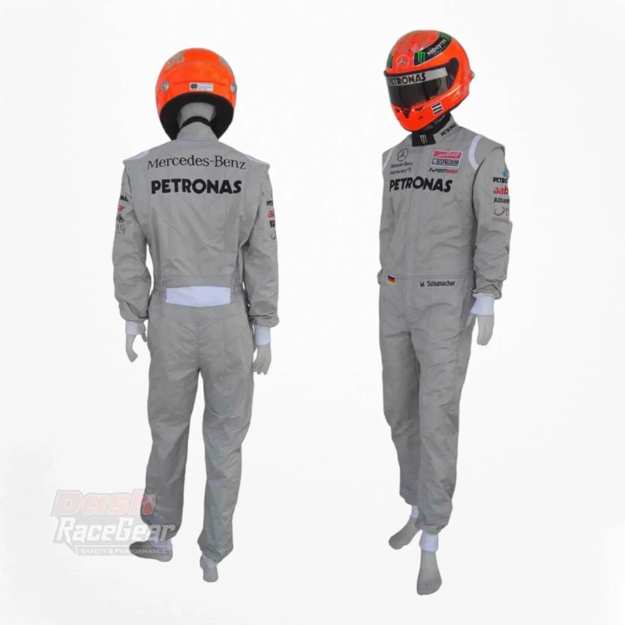 2011 Michael Schumacher Mercedes Benz F1 Embroidered Race Suit