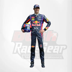Rennanzug des Mark Webber F1 Teams von 2013 