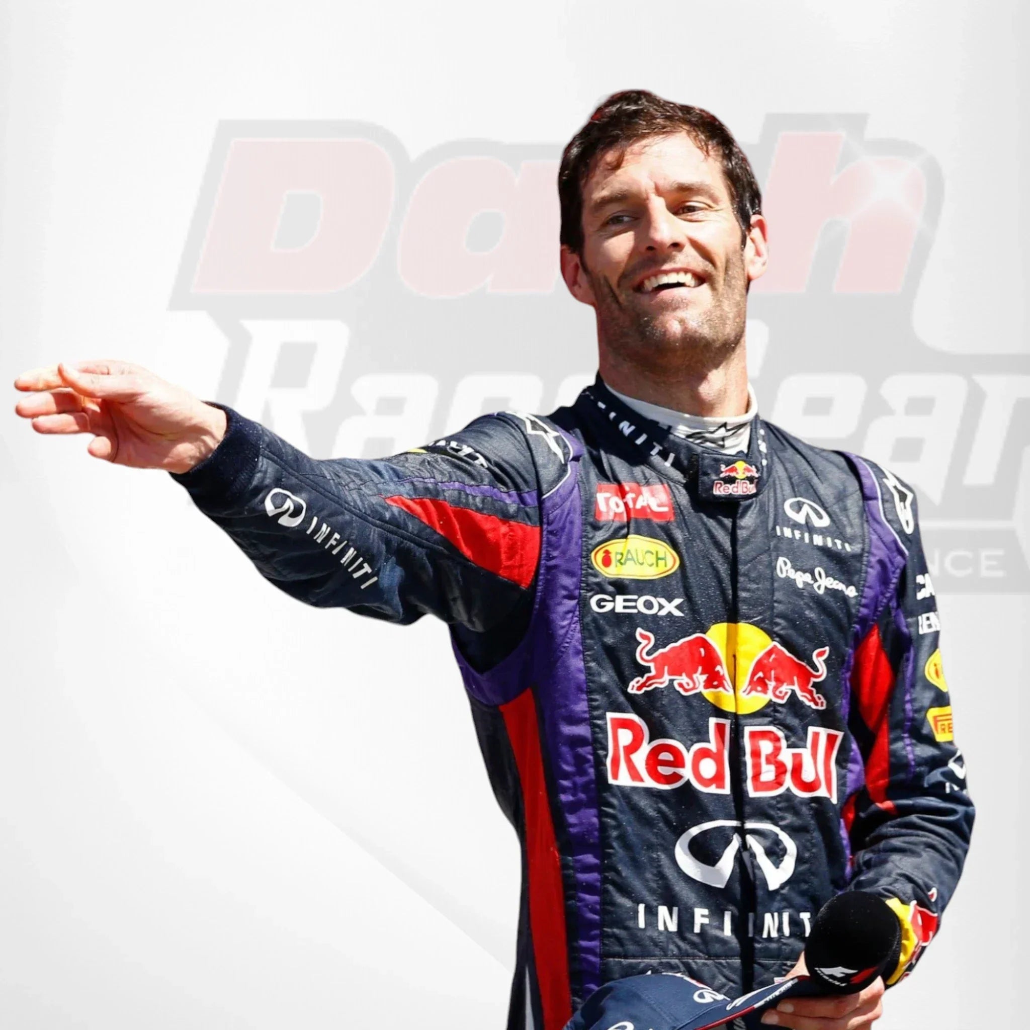 2013 Mark Webber F1 Team Race Suit