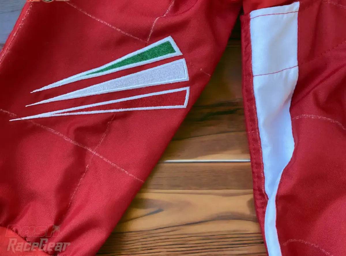 2014 Fernando Alonso Ferrari F1 Embroidered Racing Suit
