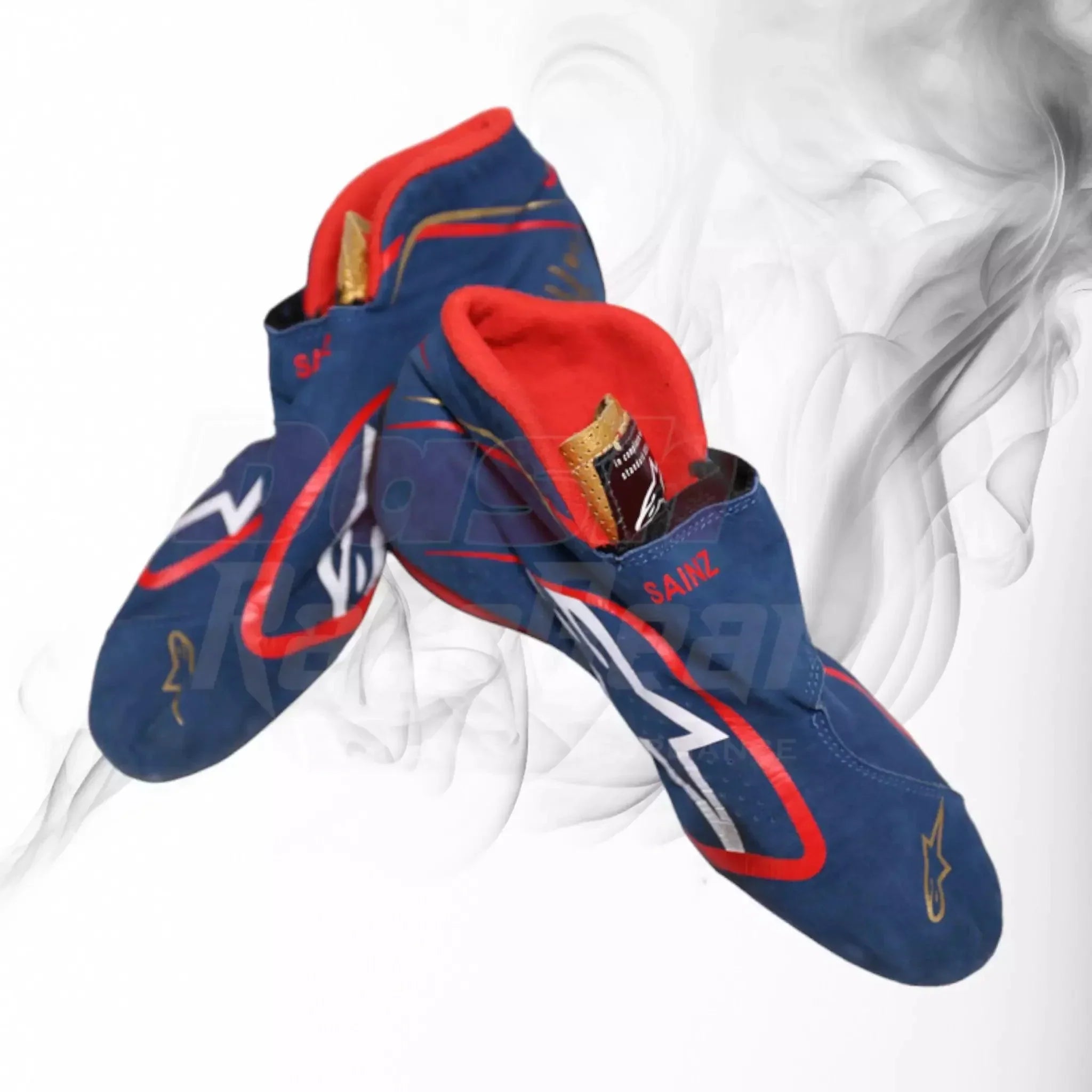 2016 Carlos Sainz Malaysian GP F1 Race boots