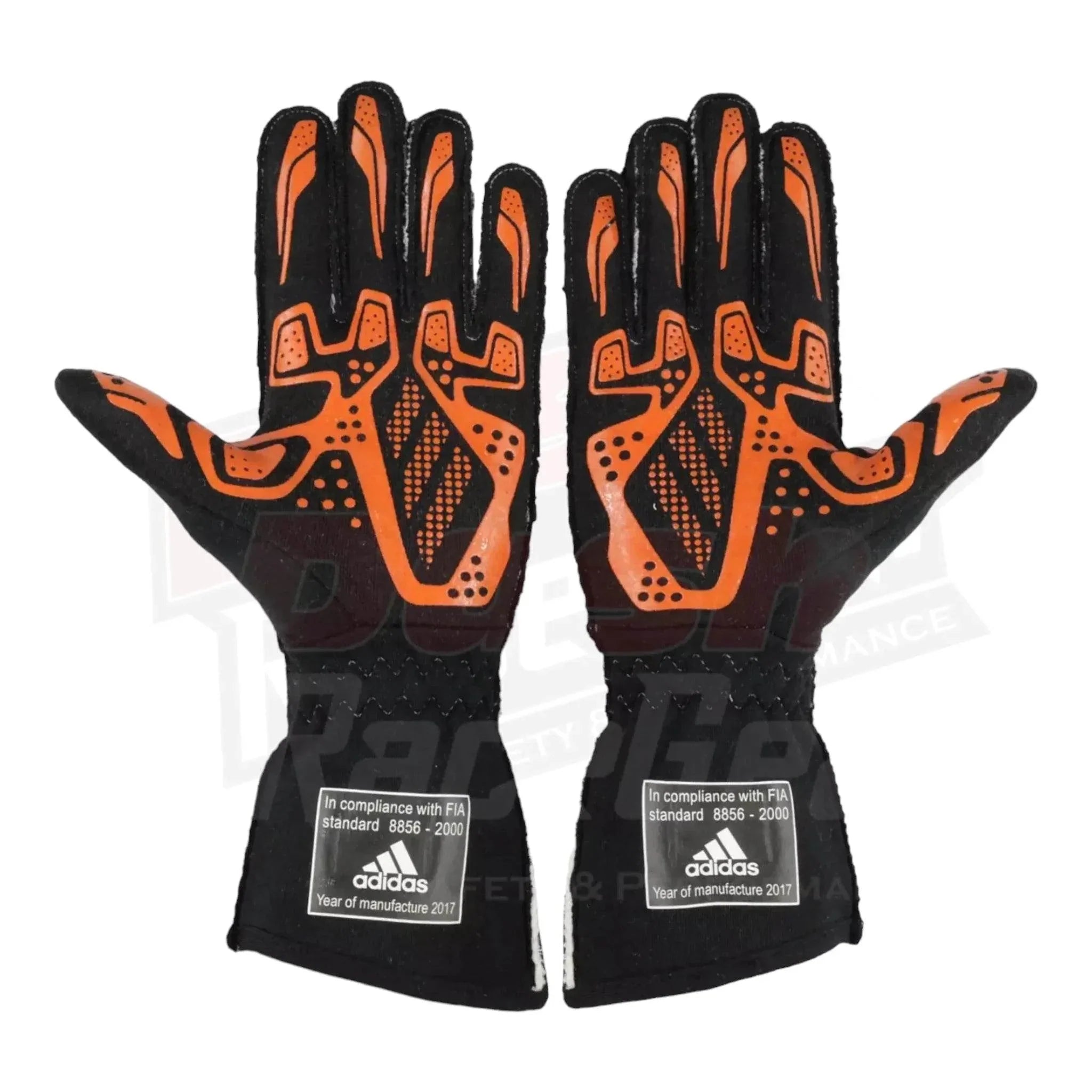 2017 Fernando Alonso McLaren Honda Adidas F1 Gloves