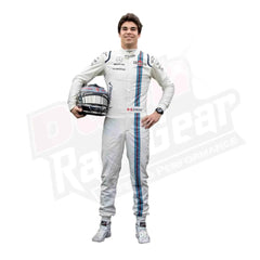 2017 Lance Stroll Martini F1 Rennanzug für Kinder