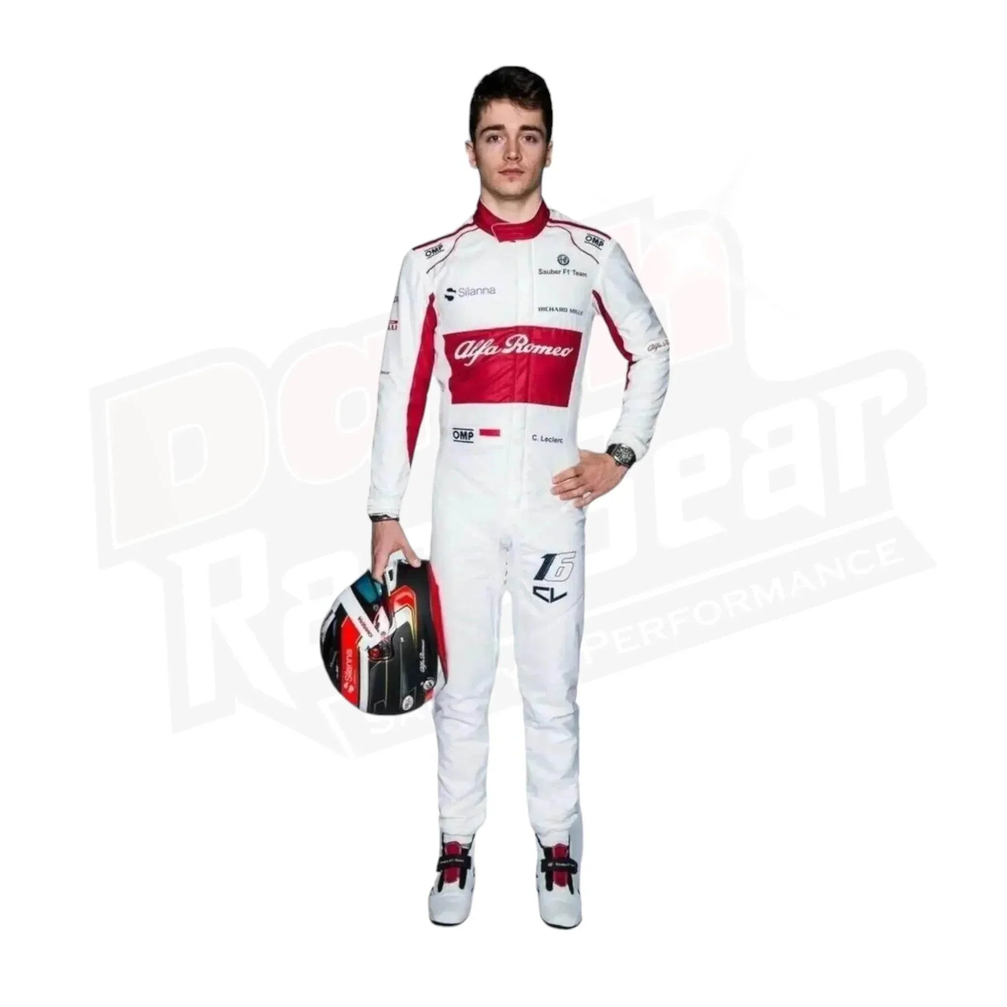 2018 Charles Leclerc Alfa Romeo Sauber F1 Suit