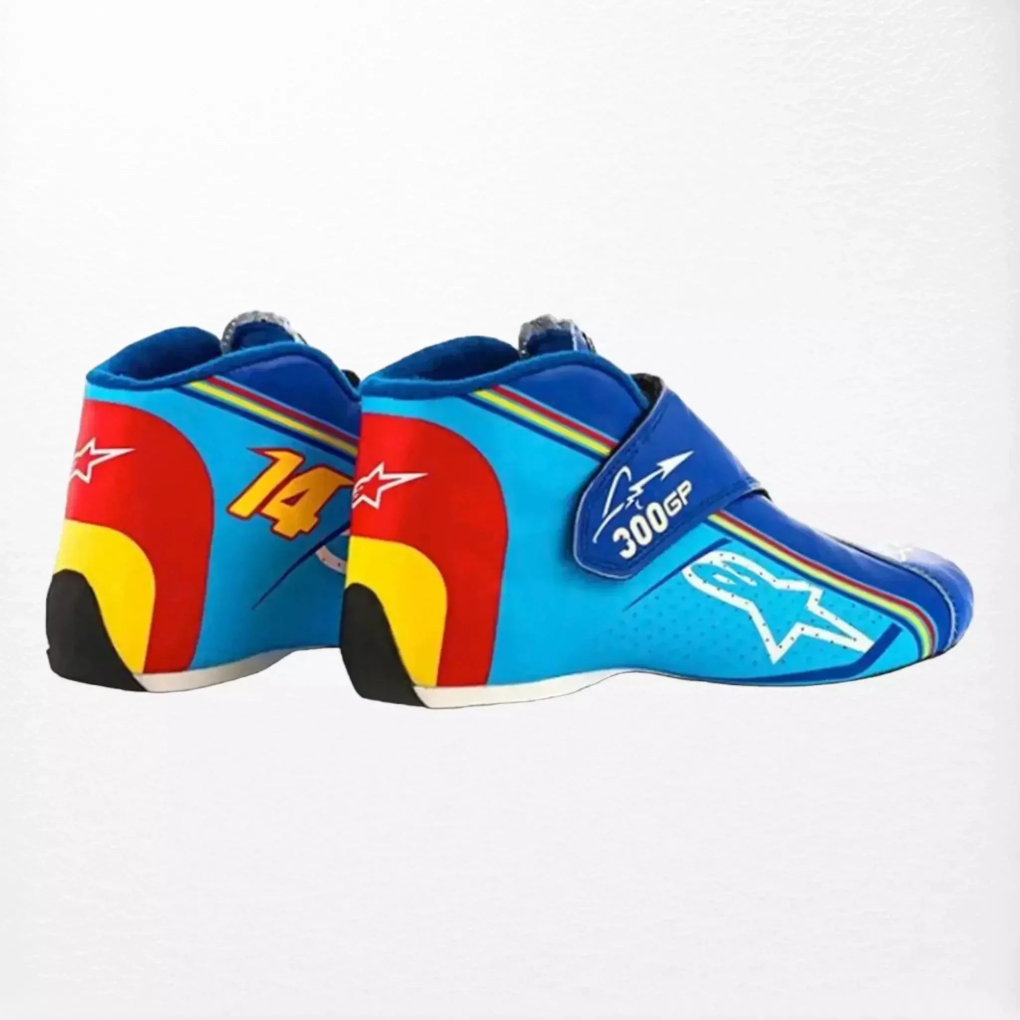 2018 Fernando Alonso 300GP Racing shoes | F1 Round 7
