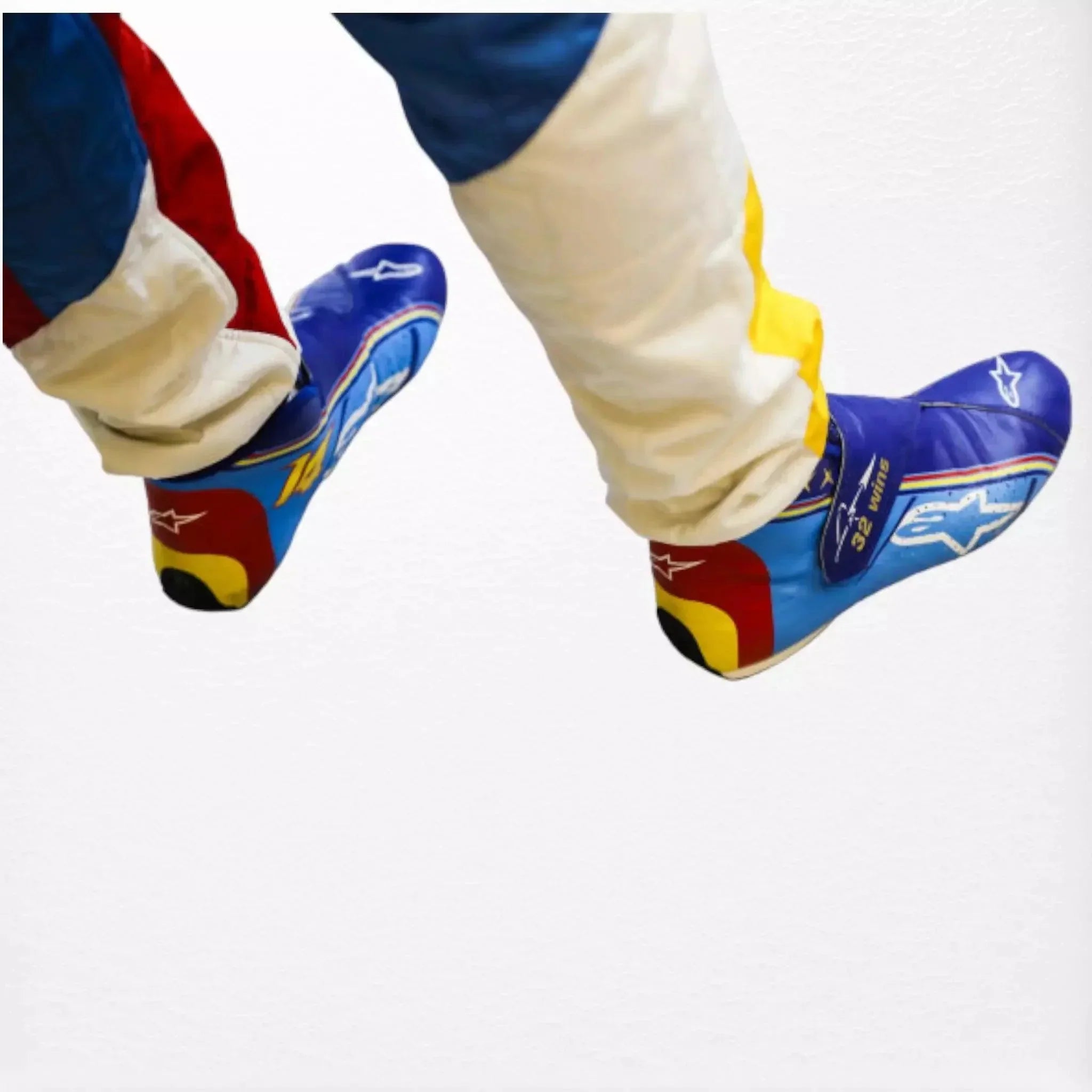 2018 Fernando Alonso 300GP Racing shoes | F1 Round 7
