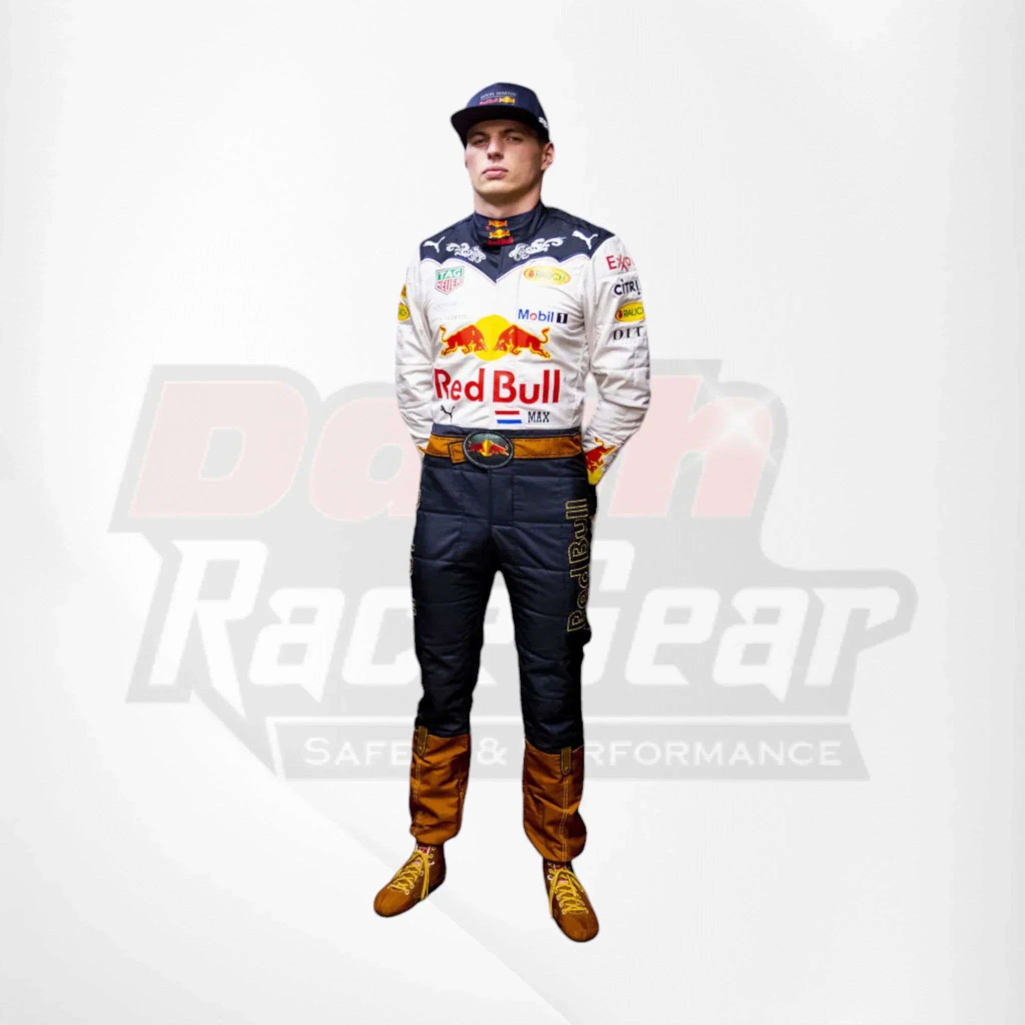 2018 Max Verstappen Daniel Ricciardo F1 Team Race suit - Austin Special Edition Max Verstappen