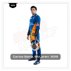 2019 Carlos Sainz McLaren F1 Rennanzug für Kinder