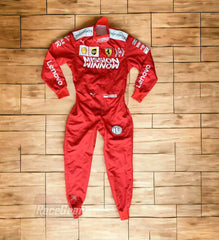 2019 Charles Leclerc Ferrari Mission Winnow F1 Bestickter Rennanzug