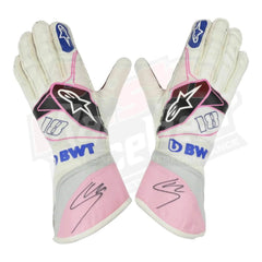 2019 Lance Stroll BWT Race Spec Racing Point F1 Handschuhe