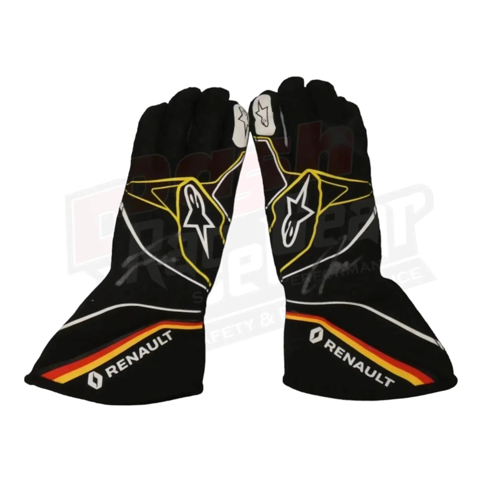 2019 Nico Hulkenberg Renault F1 Race Gloves