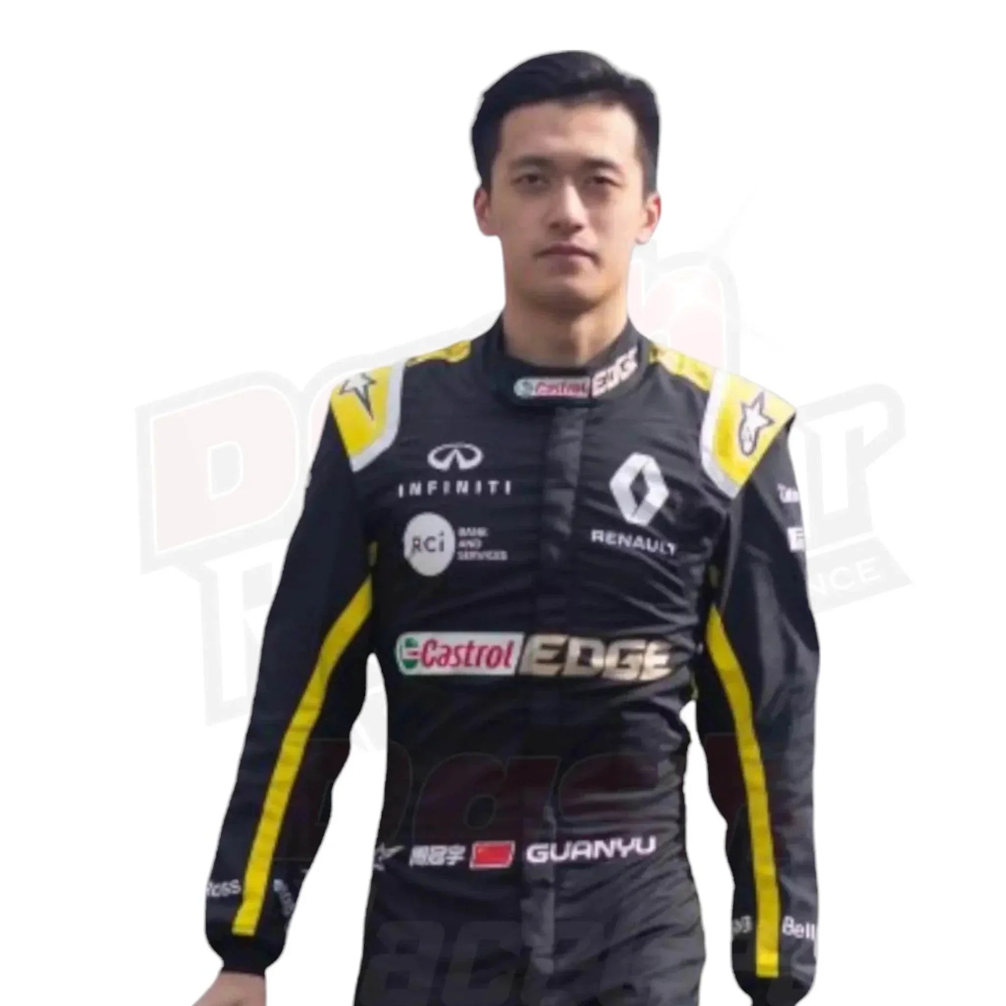 2019 Zhou Guanyu Renault F2 Race Suit