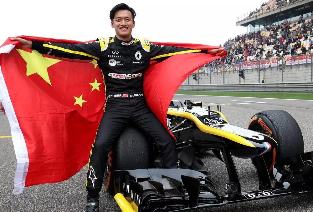 2019 Zhou Guanyu Renault F2 Race Suit