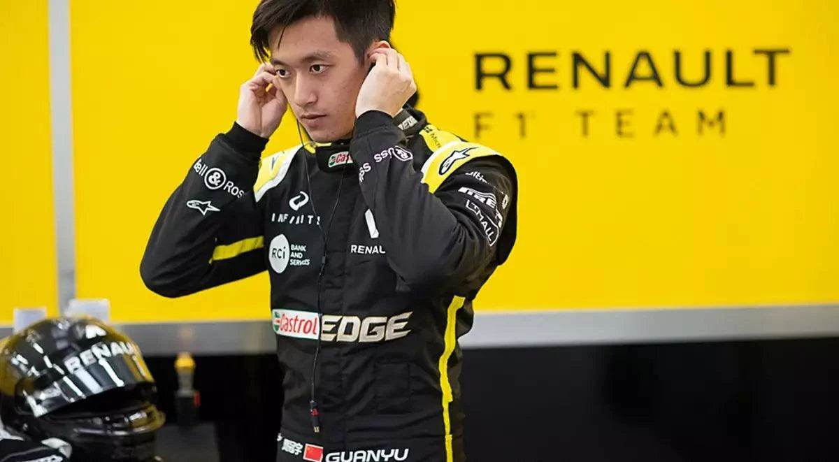 2019 Zhou Guanyu Renault F2 Race Suit