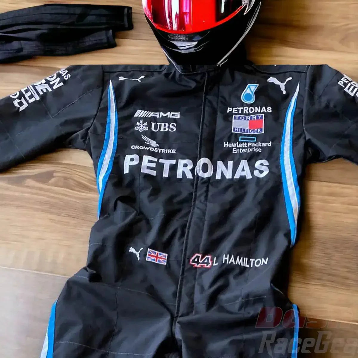 2020 Lewis Hamilton Mercedes AMG F1 Embroidery Race Suit
