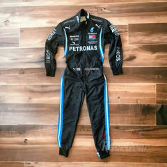 Lewis Hamilton Mercedes AMG F1 Rennanzug mit Stickerei 2020 