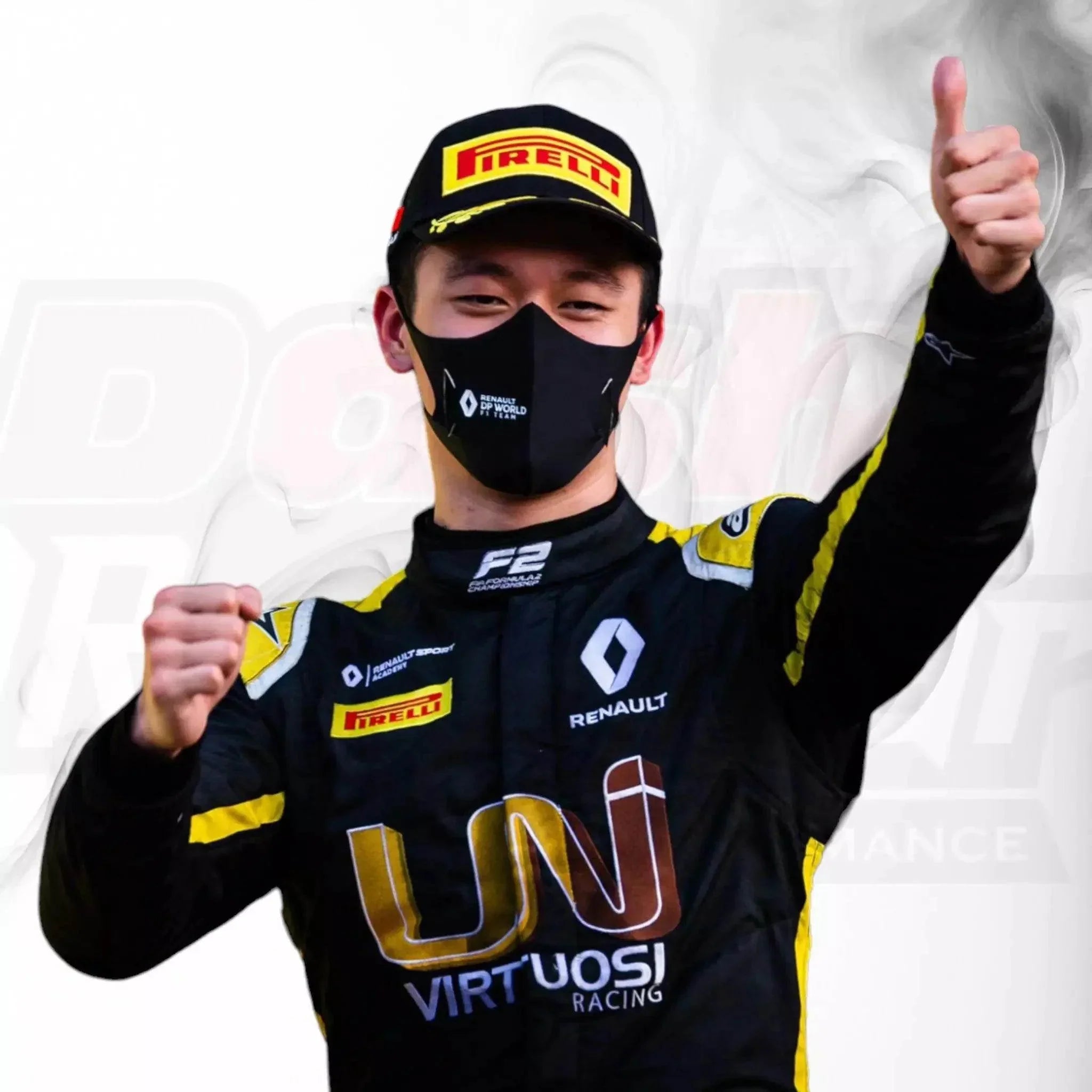 2020 Zhou Guanyu Renault F2 Race Suit