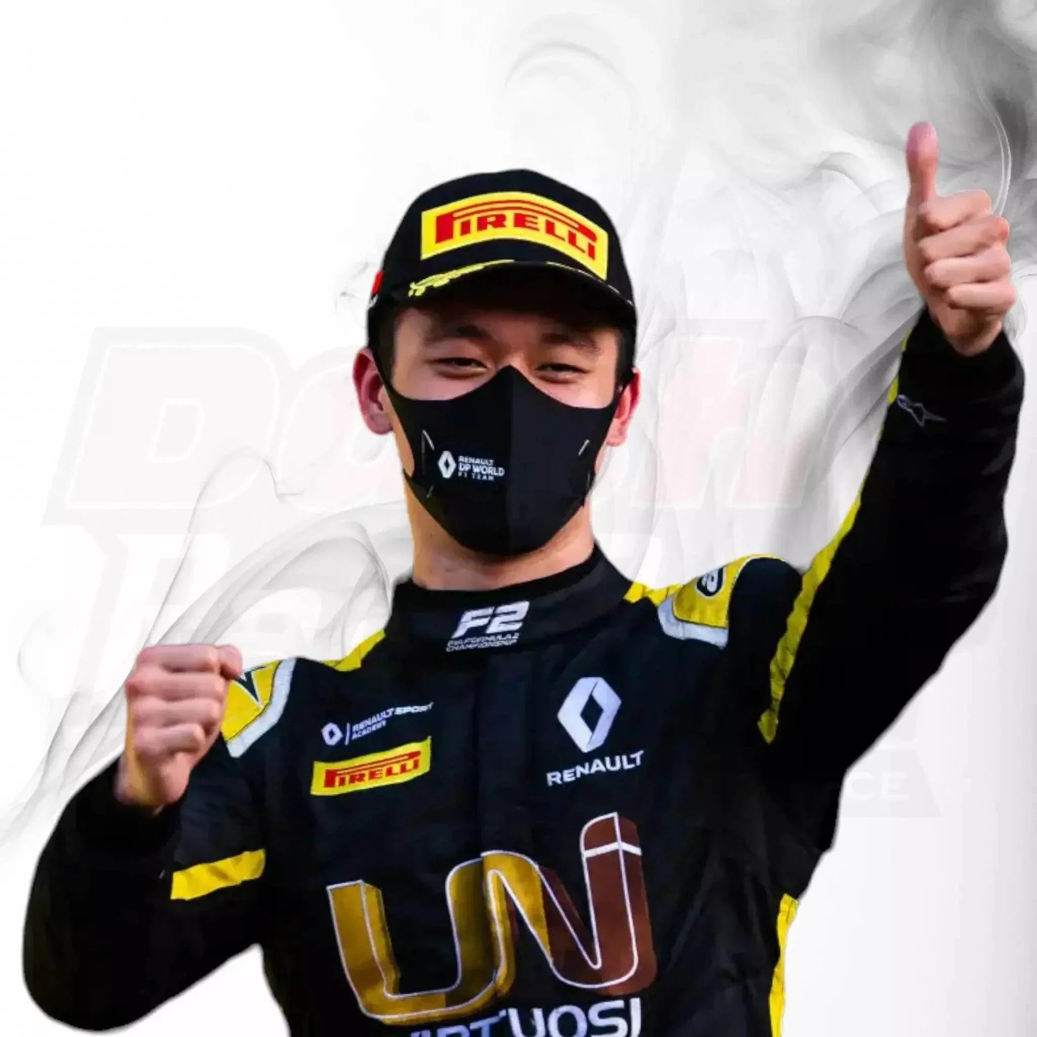 2020 Zhou Guanyu Renault F2 Race Suit