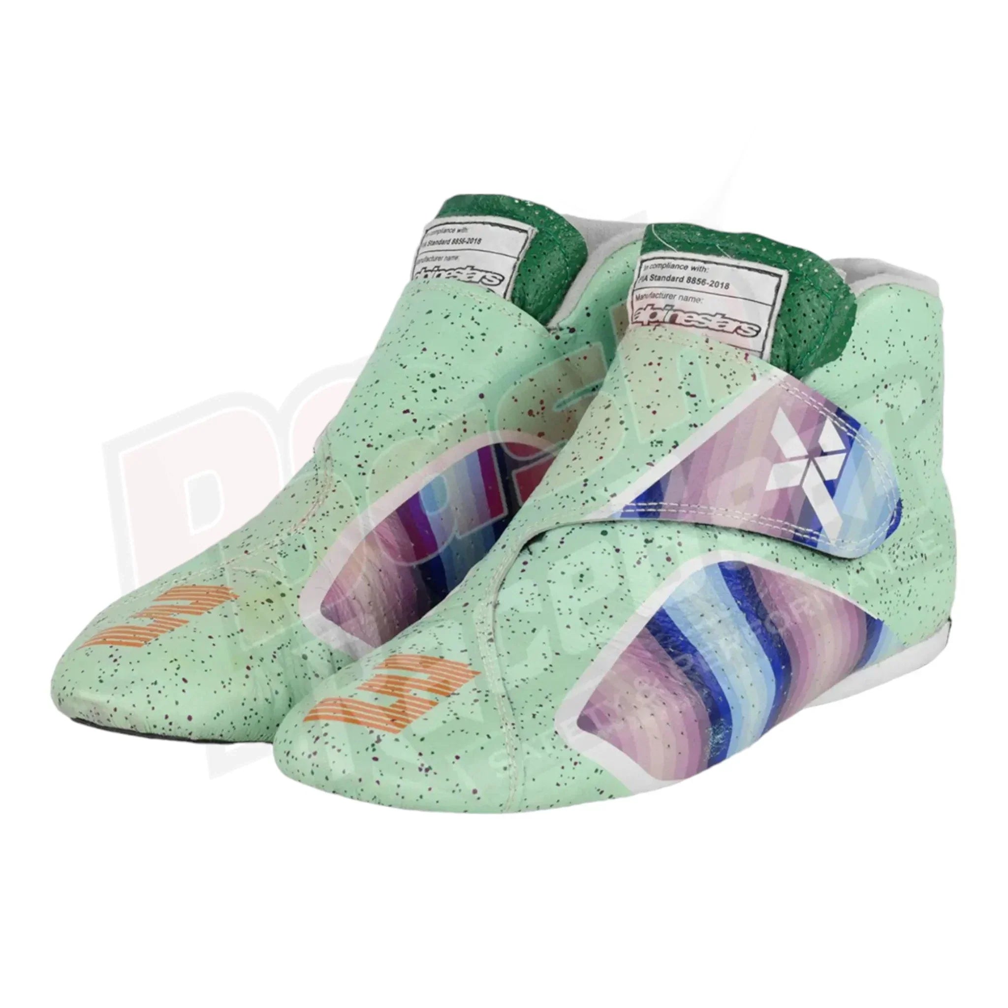 2021 Daniel Ricciardo Honey Badge McLaren F1 Boots