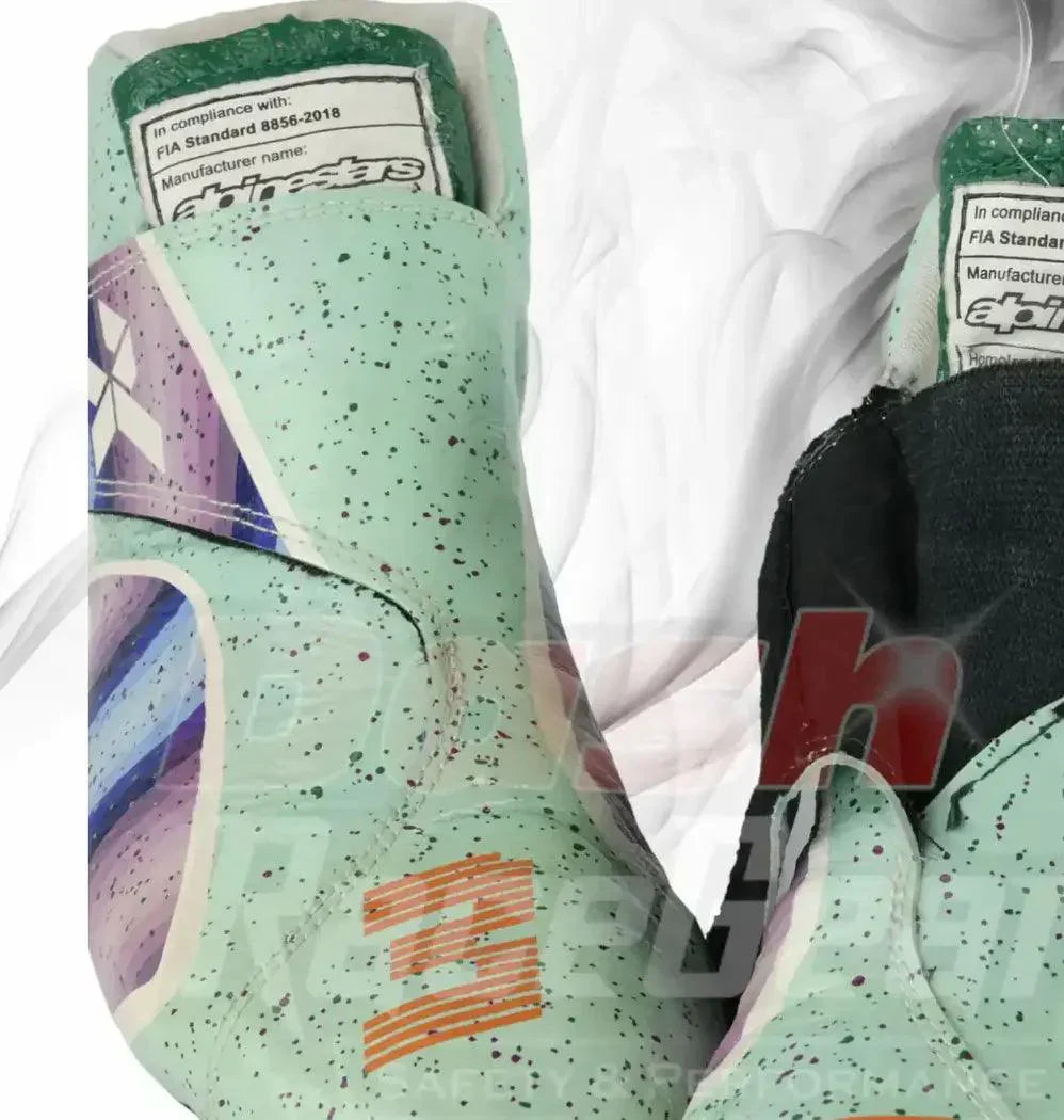 2021 Daniel Ricciardo Honey Badge McLaren F1 Boots