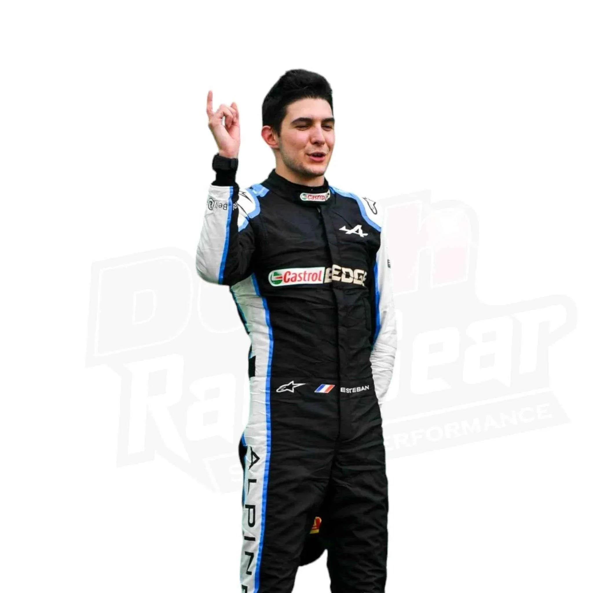 2021 Esteban Ocon Castrol Formula 1 Race Suit KIDS