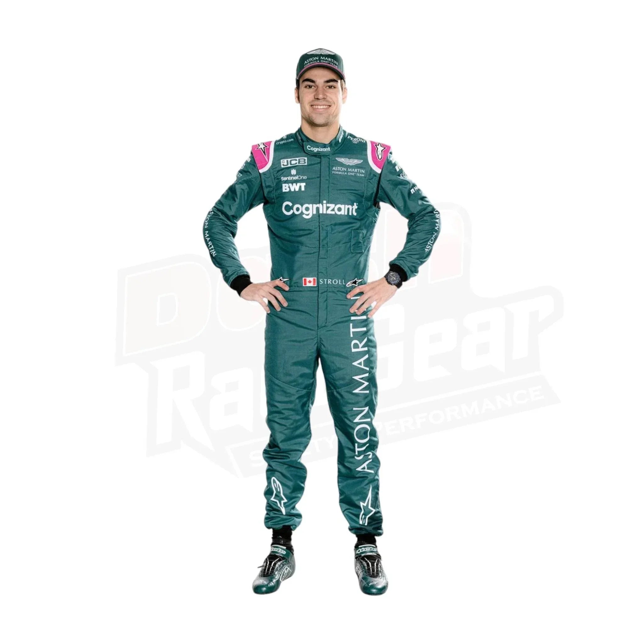 2021 Lance Stroll Aston Martin F1 Race Suit