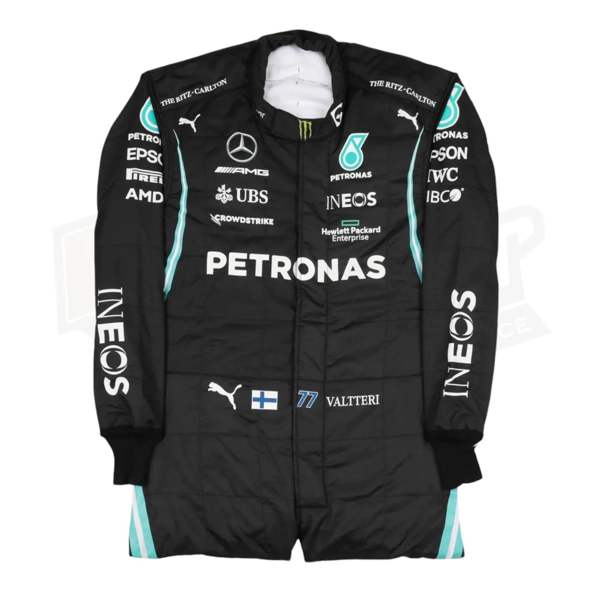 2021 Valtteri Bottas Mercedes-AMG Petronas F1 Team Replica Race Suit