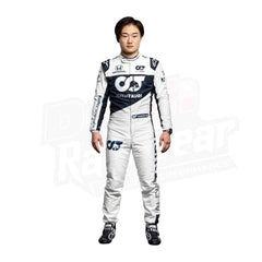 2021 Yuki Tsunoda Rookie-Saison AlphaTauri F1-Anzug KIDS