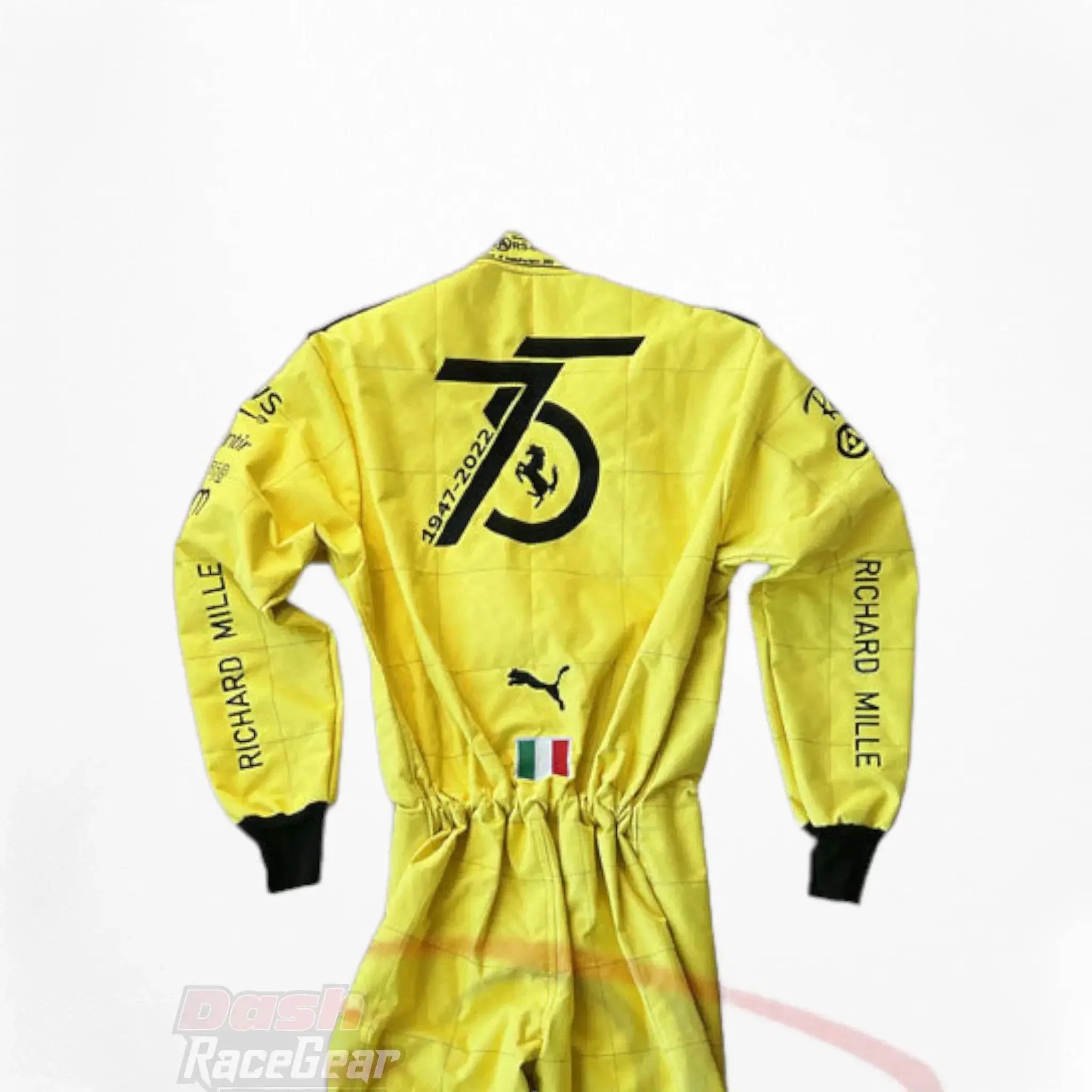 2022 Charles Leclerc Ferrari F1 Embroidered Racing Suit - MONZA GP