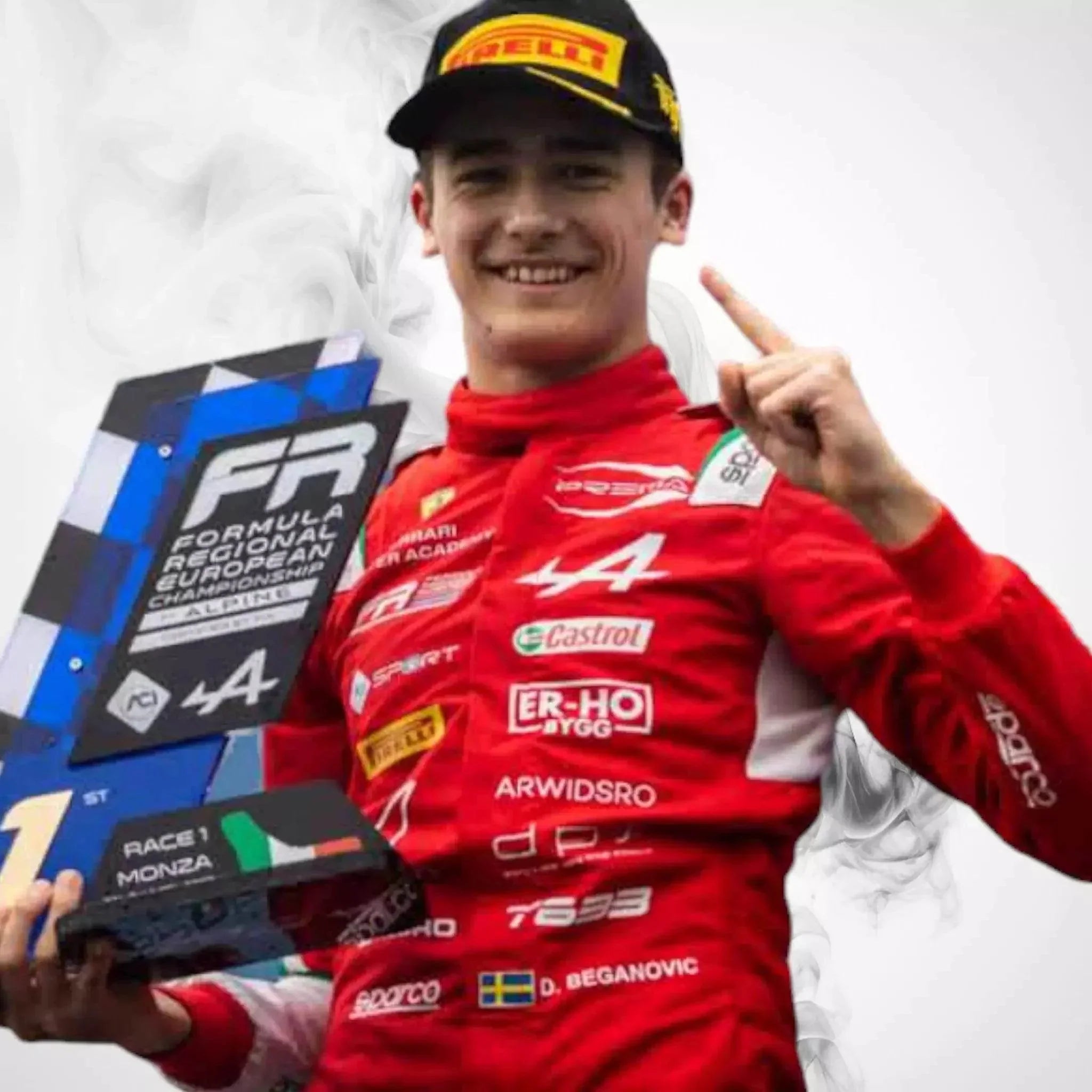 2022 Dino Beganovic Prema Racing suit