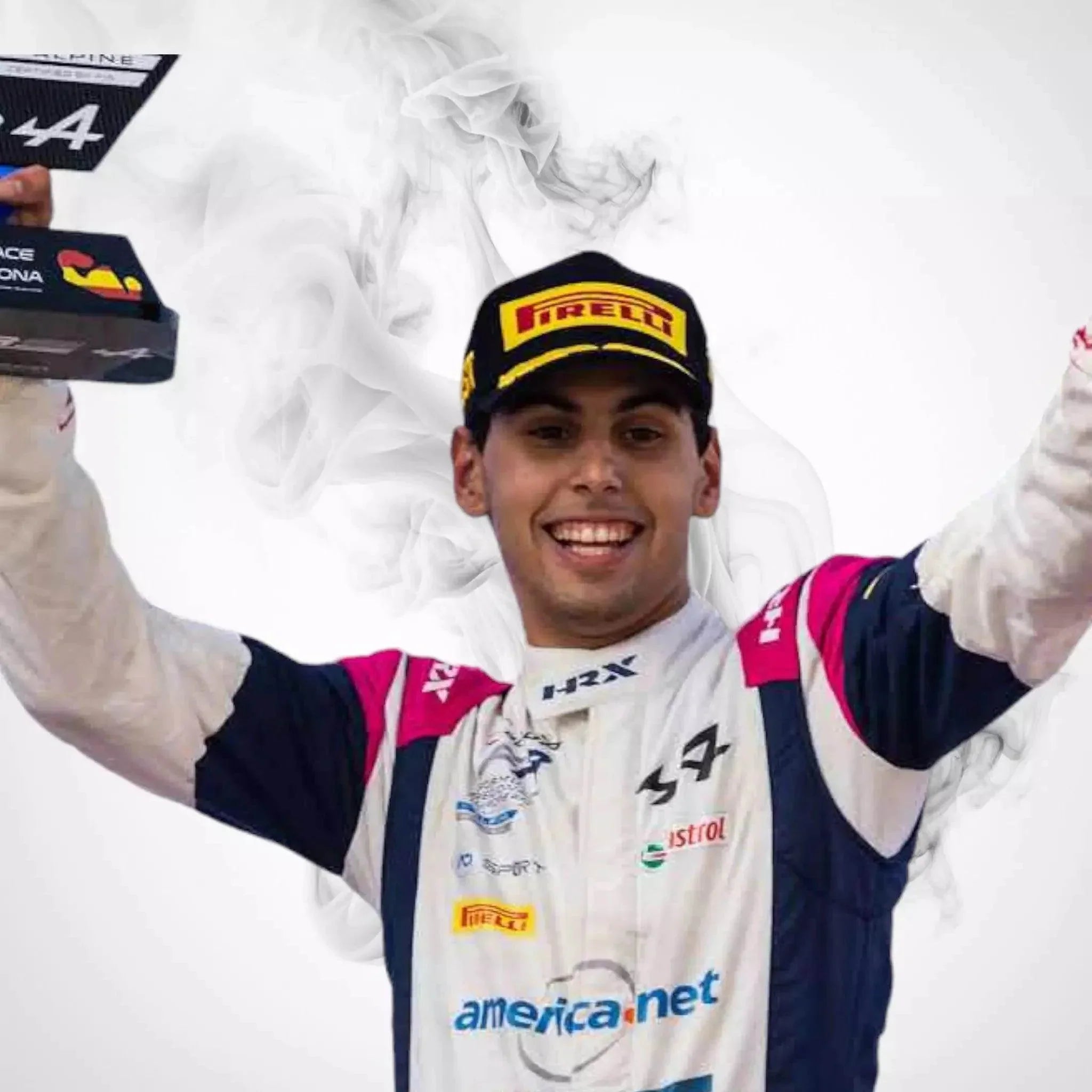 2022 Gabriel Bortoleto Trident Suit