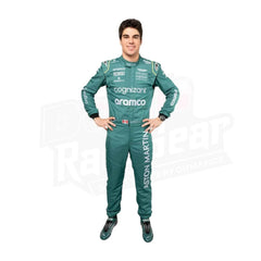 Lance Stroll Aston Martin Formel-1-Rennanzug für Kinder 2022 – Kanadischer GP