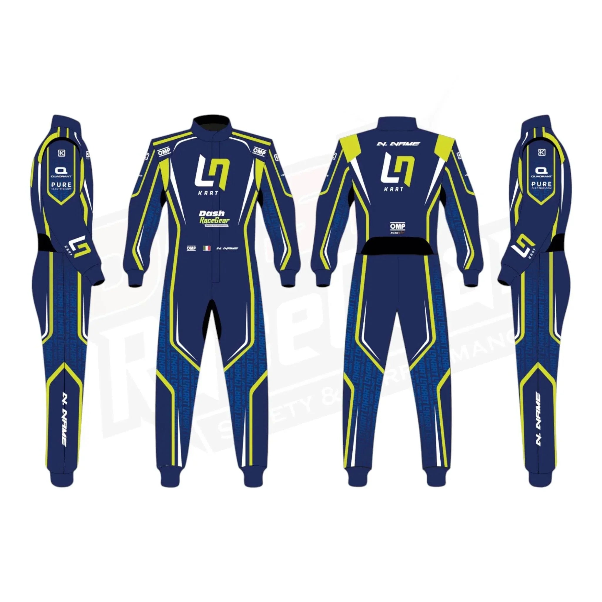 2022 Lando Norris Kart Race Suit Official
