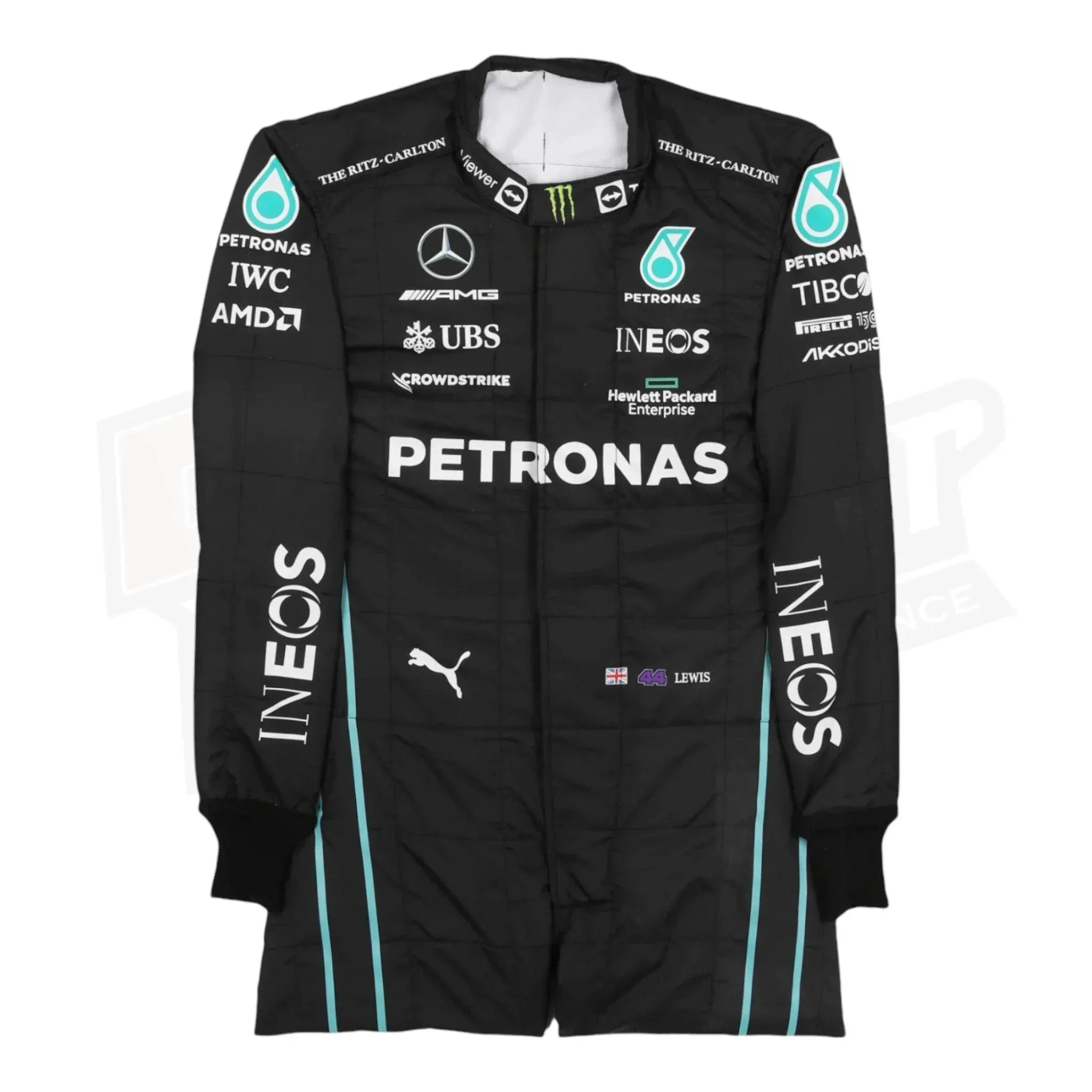 2022 Lewis Hamilton Mercedes-AMG Petronas F1 Team Replica Race Suit
