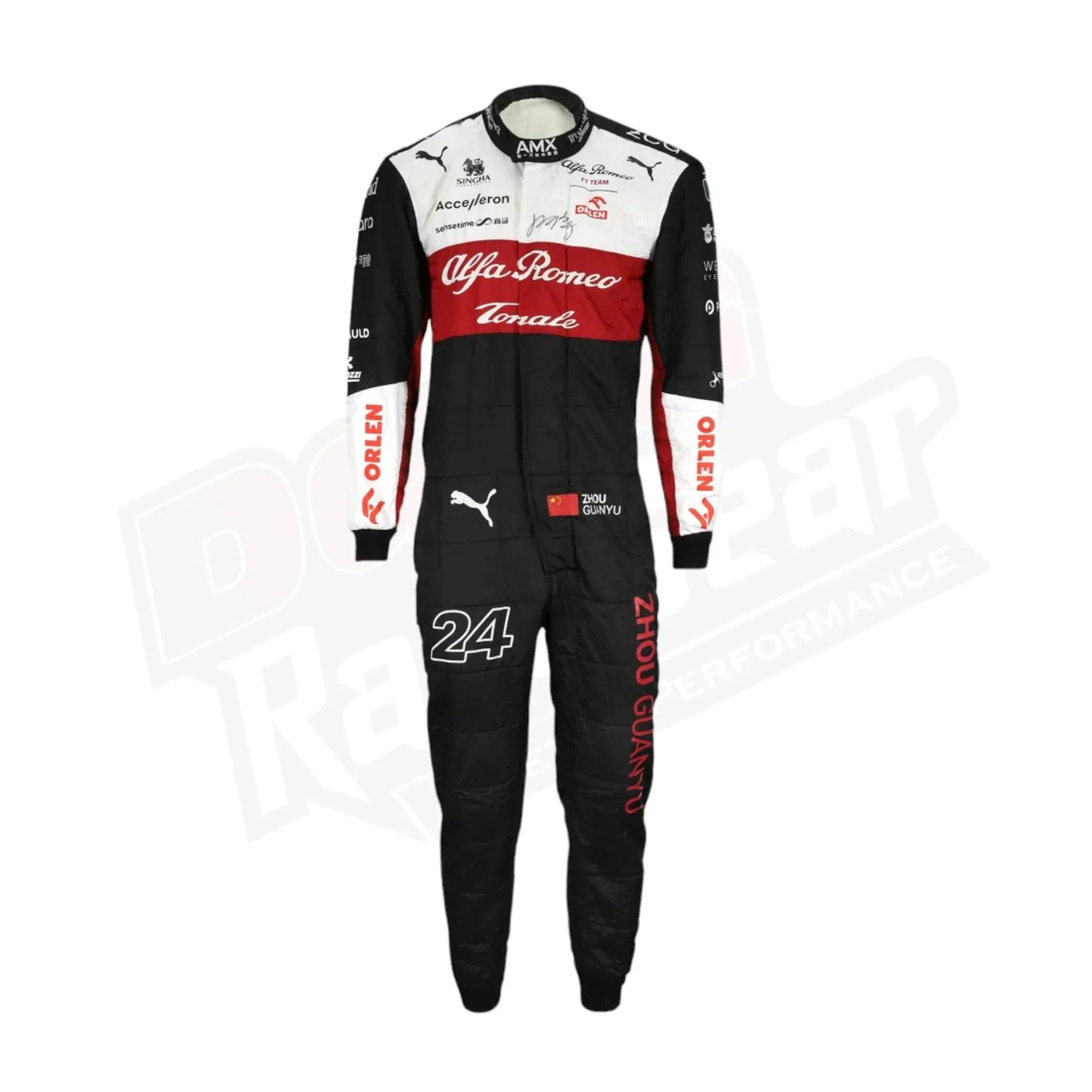 2022 Zhou Guanyu Alfa Romeo F1 Team Race Suit