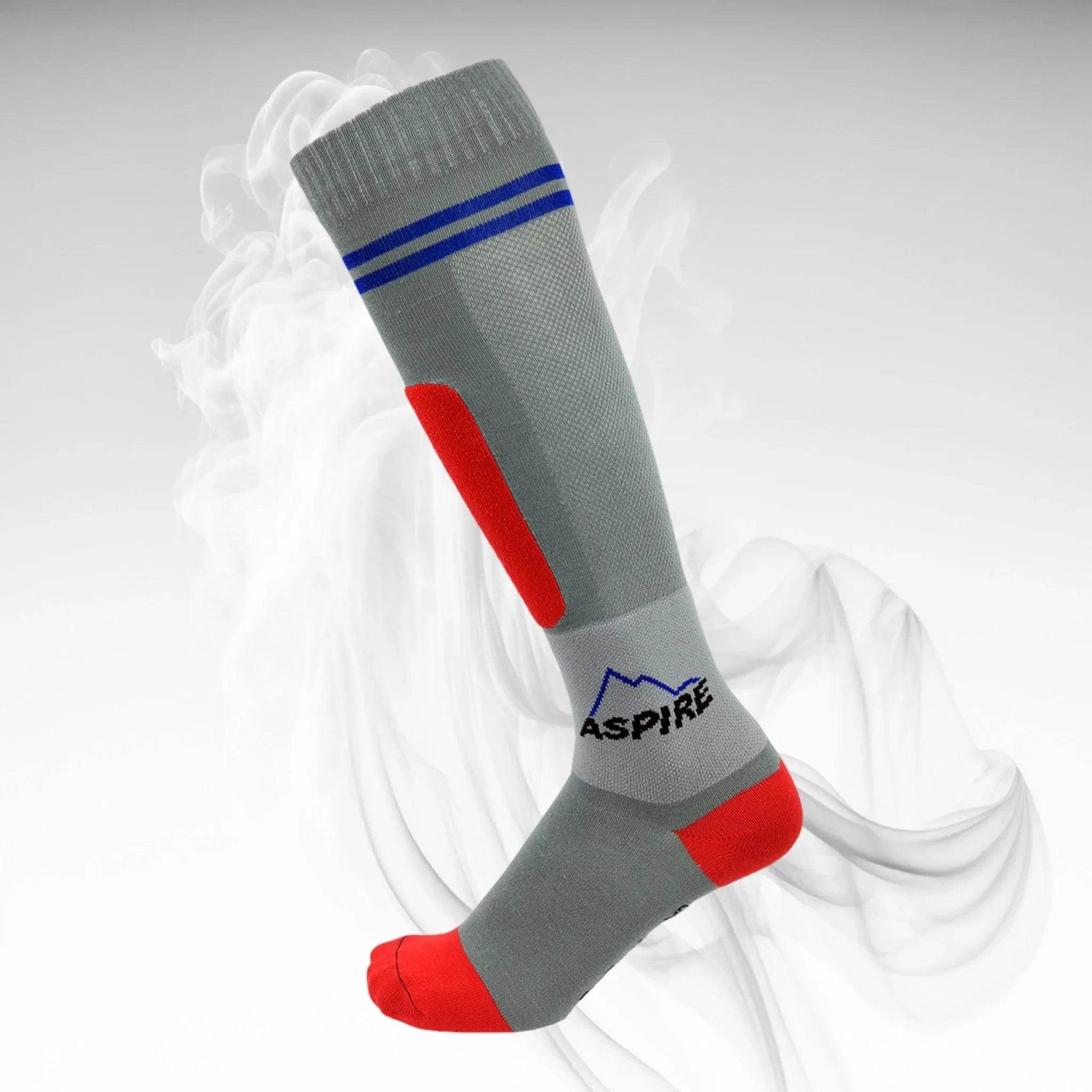 2023 Aspire Ski-D Ski Socks