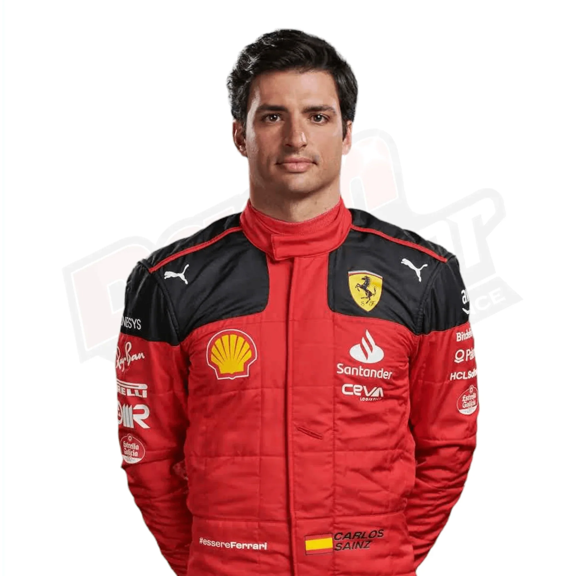 2023 Carlos Sainz Race Scuderia Ferrari F1 Race Suit