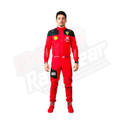 Neuer Charles Leclerc Rennanzug 2023 Ferrari F1 KIDS