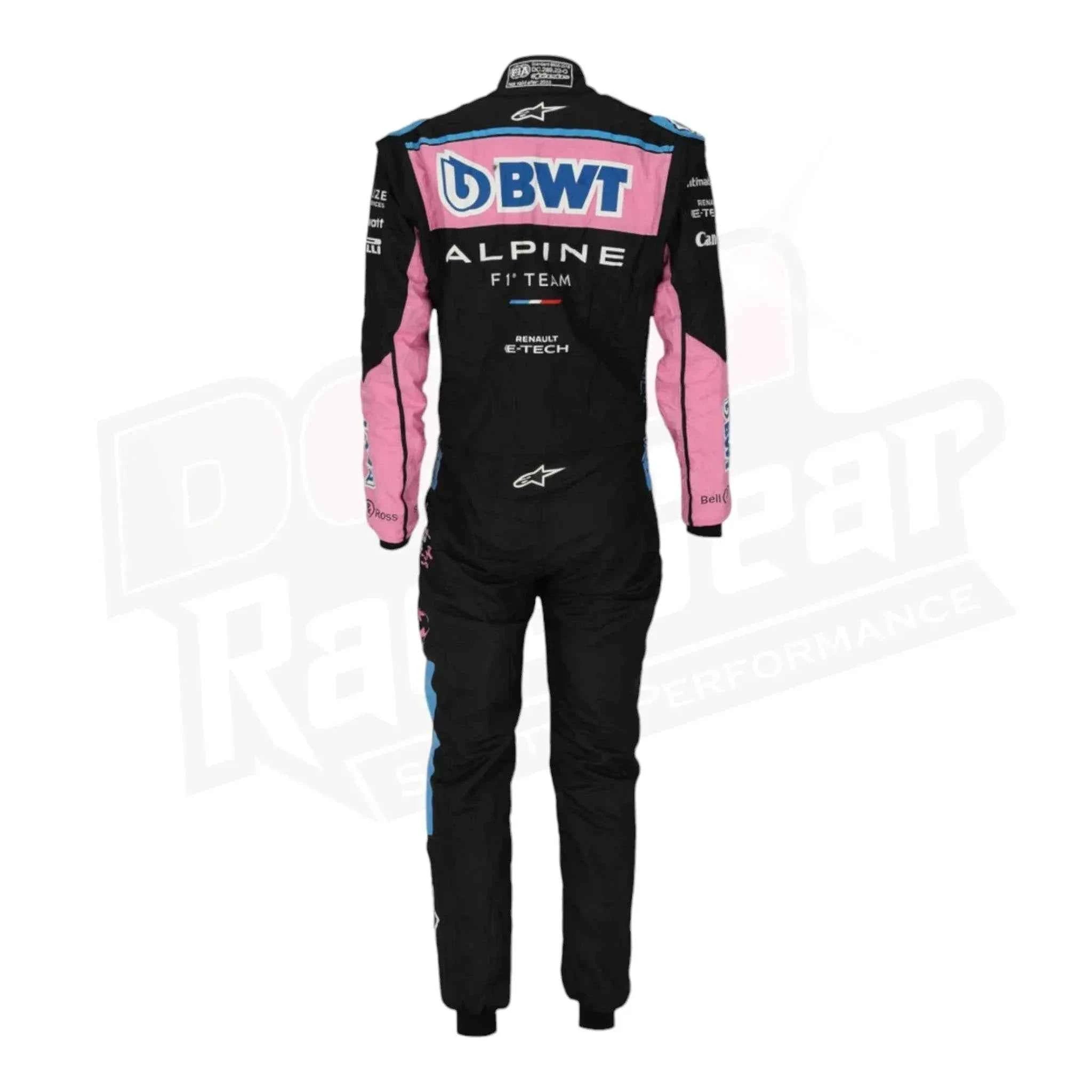 2023 Esteban Ocon BWT Alpine F1 Team Race Suit KIDS - Mexico GP