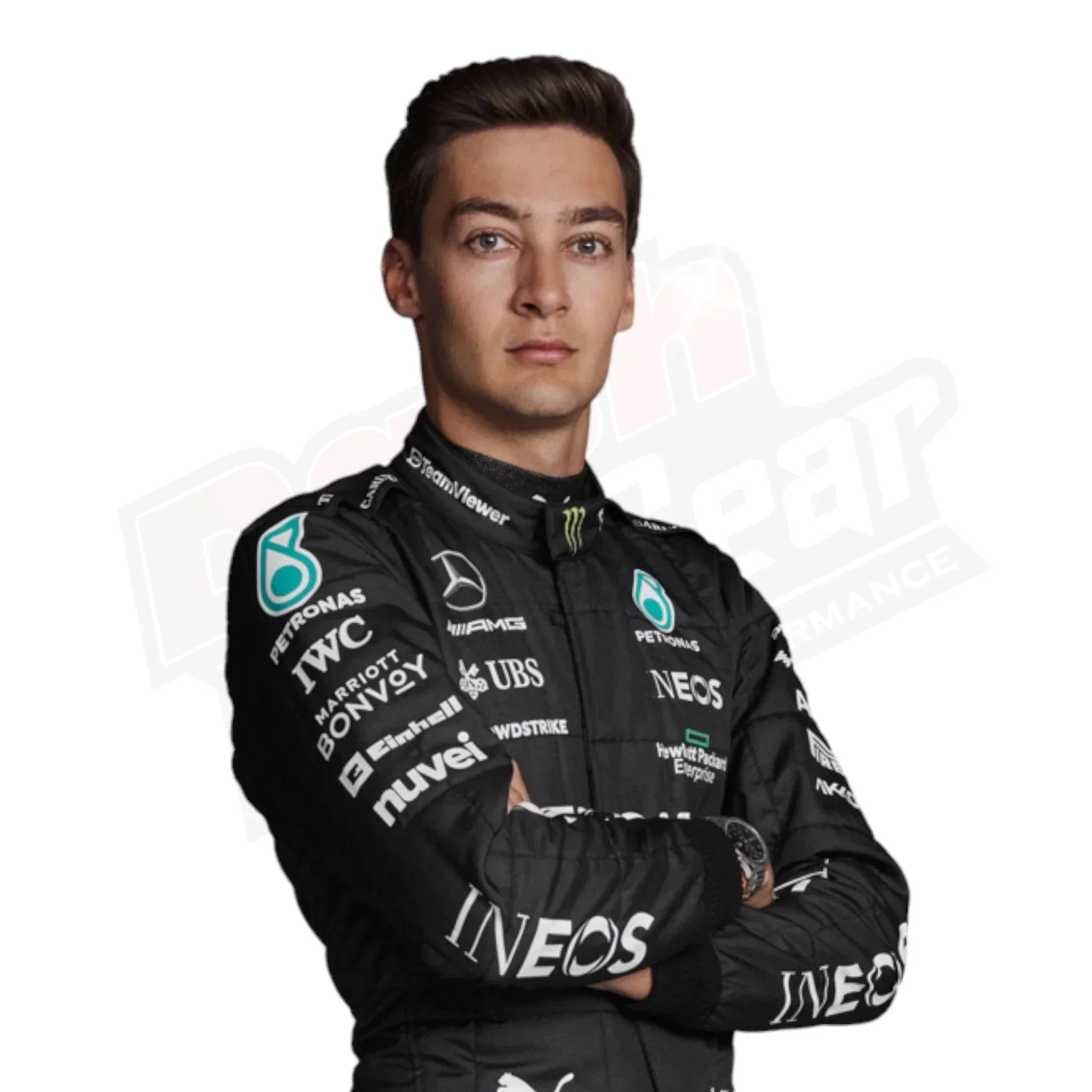 2022 George Russell Mercedes AMG F1 Race Suit 150 CM KIDS