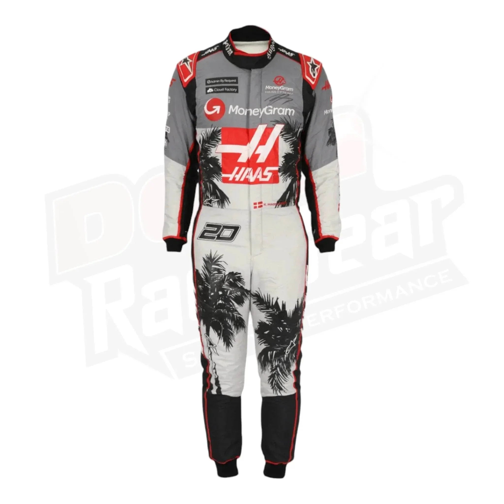 2023 Kevin Magnussen Haas F1 Team Race Suit - Miami GP