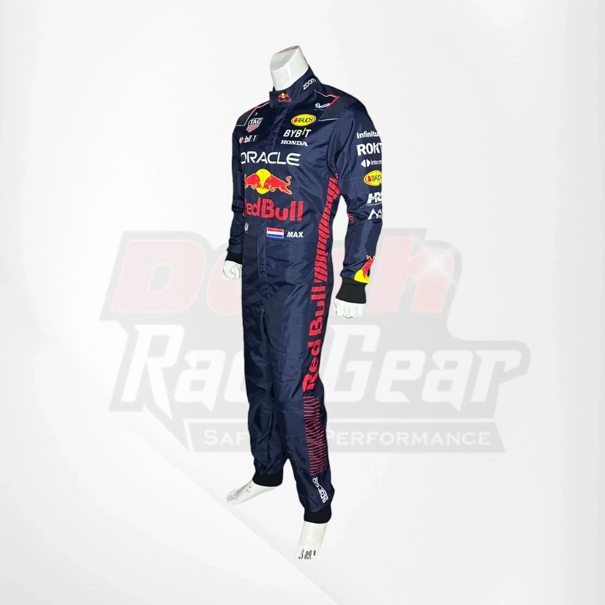 Official Style 2023 Max Verstappen Red Bull Racing Formula 1 Suit